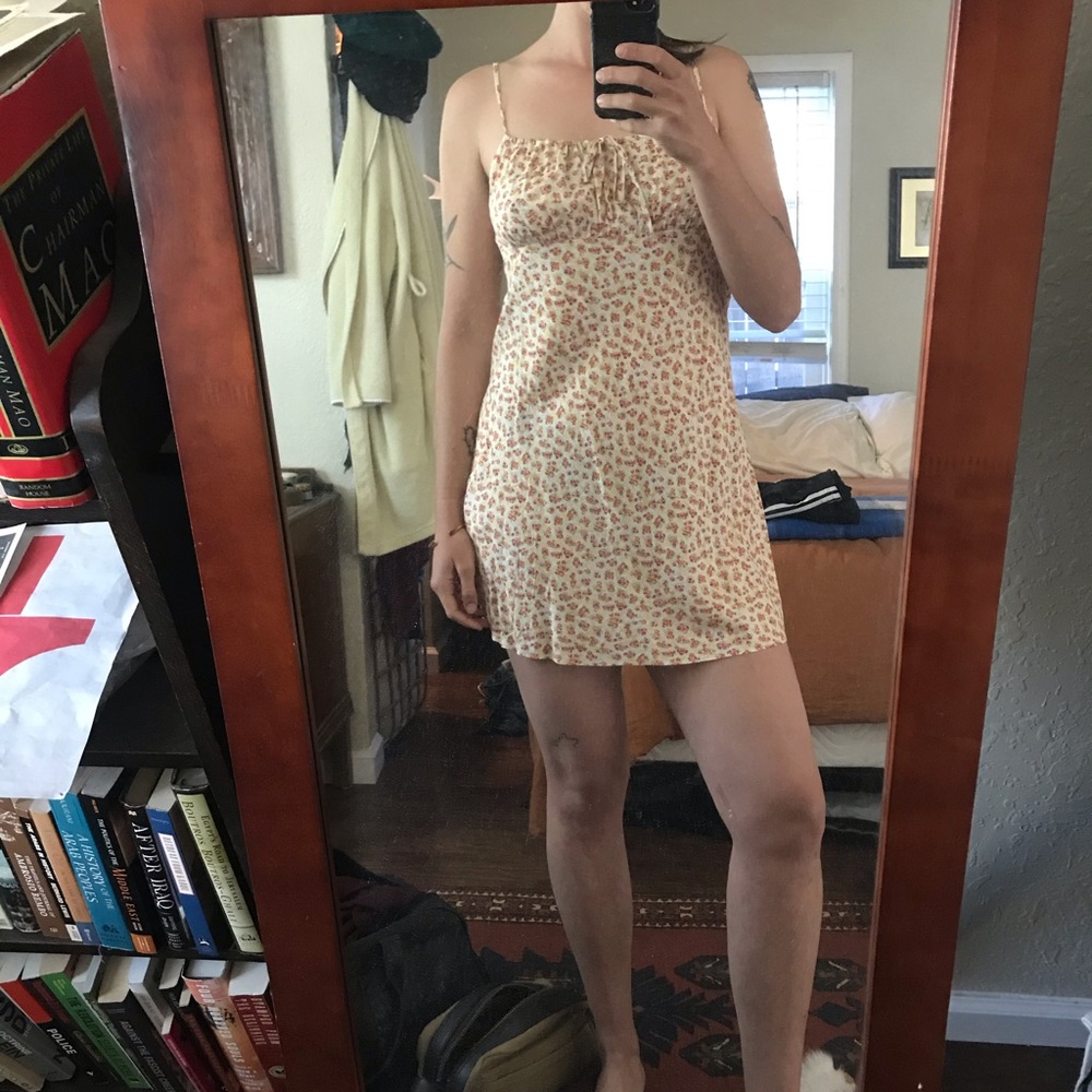 REFORMATION Rebekah Floral Mini Dress